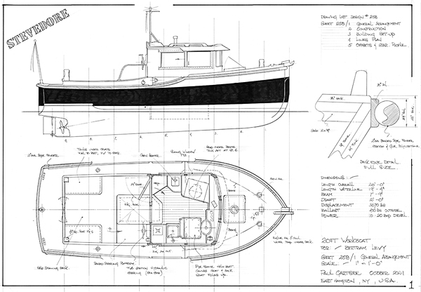 scow bow sailboat plans